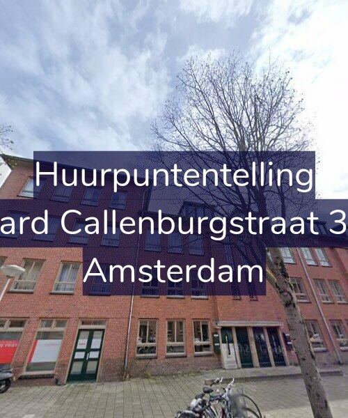 Foto gevel Huurpuntentelling voor Gerard Callenburgstraat 34-2, Amsterdam