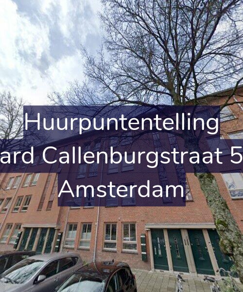 Foto gevel Huurpuntentelling voor Gerard Callenburgstraat 57-1, Amsterdam