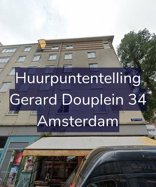 Foto gevel Huurpuntentelling voor Gerard Douplein 34, Amsterdam