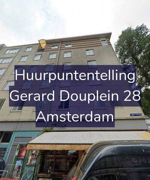 Foto gevel Huurpuntentelling voor Gerard Douplein 28, Amsterdam