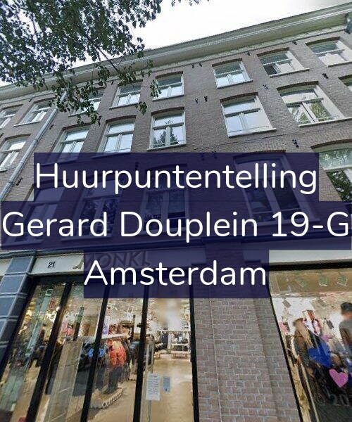 Foto gevel Huurpuntentelling voor Gerard Douplein 19-G, Amsterdam