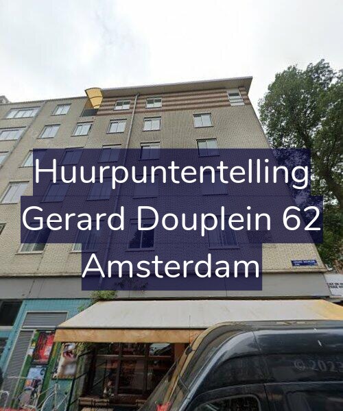 Foto gevel Huurpuntentelling voor Gerard Douplein 62, Amsterdam