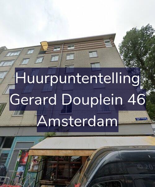 Foto gevel Huurpuntentelling voor Gerard Douplein 46, Amsterdam
