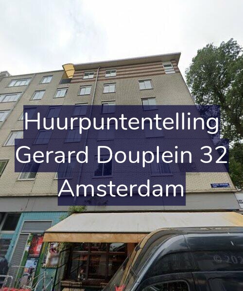 Foto gevel Huurpuntentelling voor Gerard Douplein 32, Amsterdam