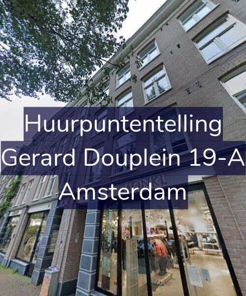 Foto gevel Huurpuntentelling voor Gerard Douplein 19-A, Amsterdam