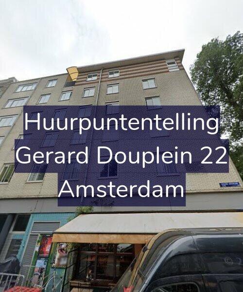Foto gevel Huurpuntentelling voor Gerard Douplein 22, Amsterdam