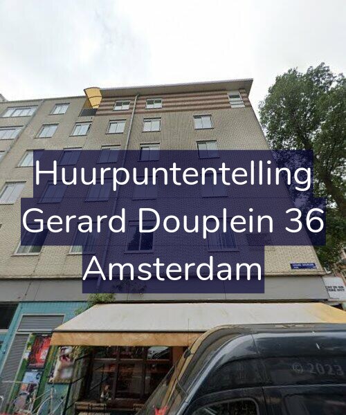 Foto gevel Huurpuntentelling voor Gerard Douplein 36, Amsterdam