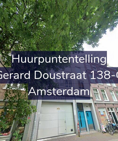 Foto gevel Huurpuntentelling voor Gerard Doustraat 138-C, Amsterdam