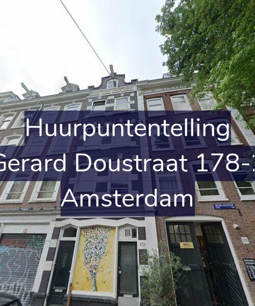 Foto gevel Huurpuntentelling voor Gerard Doustraat 178-2, Amsterdam