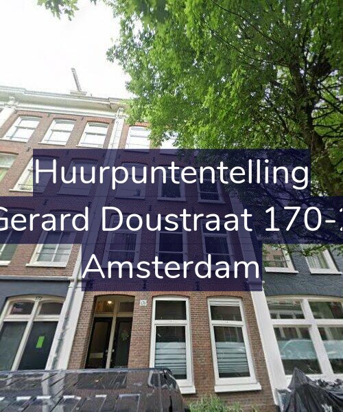 Foto gevel Huurpuntentelling voor Gerard Doustraat 170-2, Amsterdam