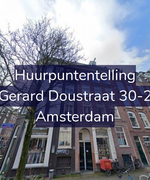 Foto gevel Huurpuntentelling voor Gerard Doustraat 30-2, Amsterdam