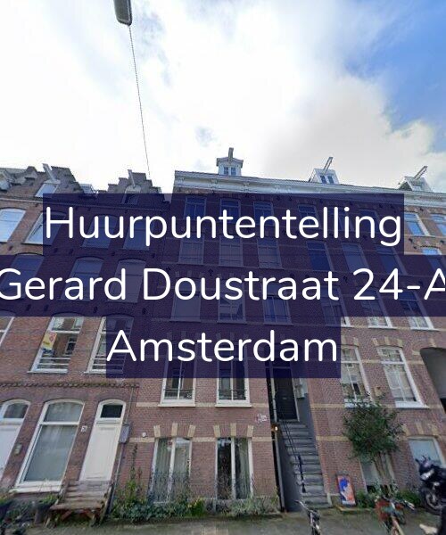 Foto gevel Huurpuntentelling voor Gerard Doustraat 24-A, Amsterdam