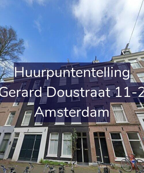 Foto gevel Huurpuntentelling voor Gerard Doustraat 11-2, Amsterdam