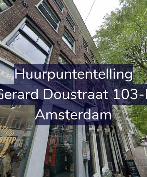 Foto gevel Huurpuntentelling voor Gerard Doustraat 103-E, Amsterdam
