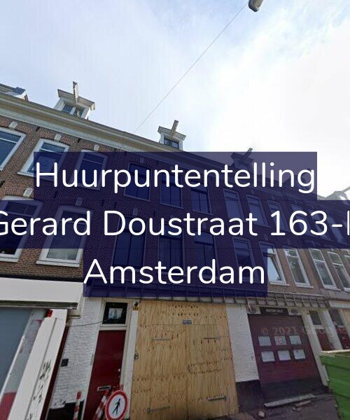 Foto gevel Huurpuntentelling voor Gerard Doustraat 163-E, Amsterdam