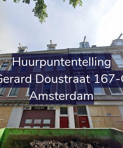Foto gevel Huurpuntentelling voor Gerard Doustraat 167-C, Amsterdam