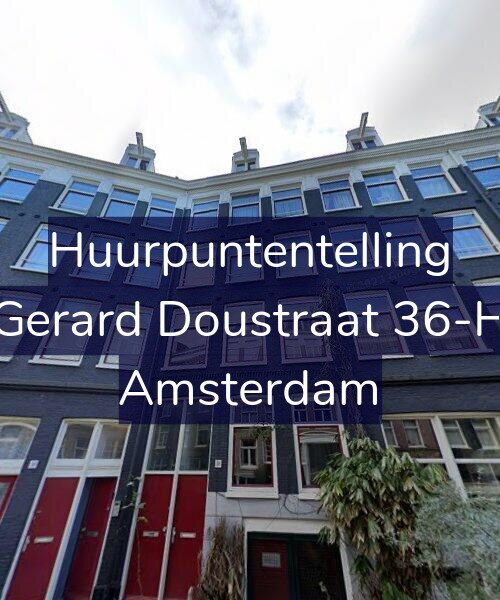 Foto gevel Huurpuntentelling voor Gerard Doustraat 36-H, Amsterdam