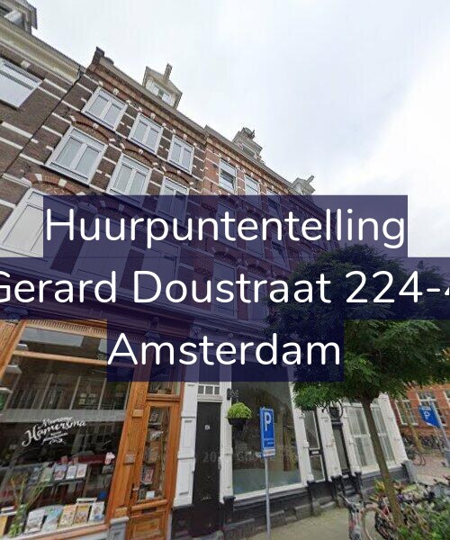 Foto gevel Huurpuntentelling voor Gerard Doustraat 224-4, Amsterdam
