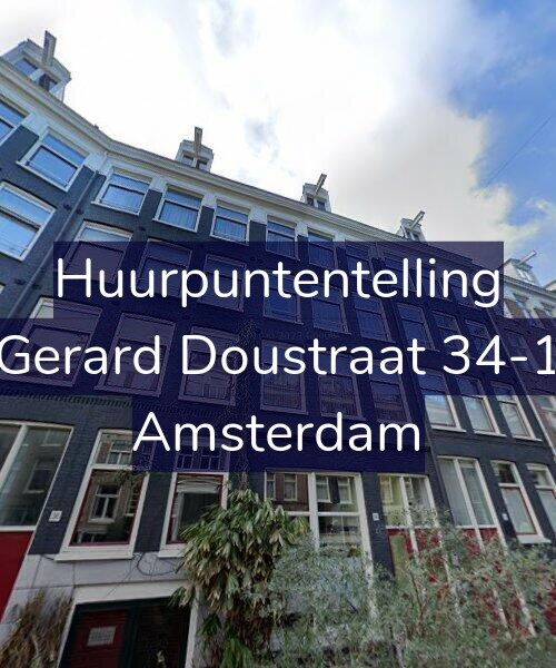 Foto gevel Huurpuntentelling voor Gerard Doustraat 34-1, Amsterdam