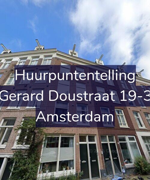 Foto gevel Huurpuntentelling voor Gerard Doustraat 19-3, Amsterdam