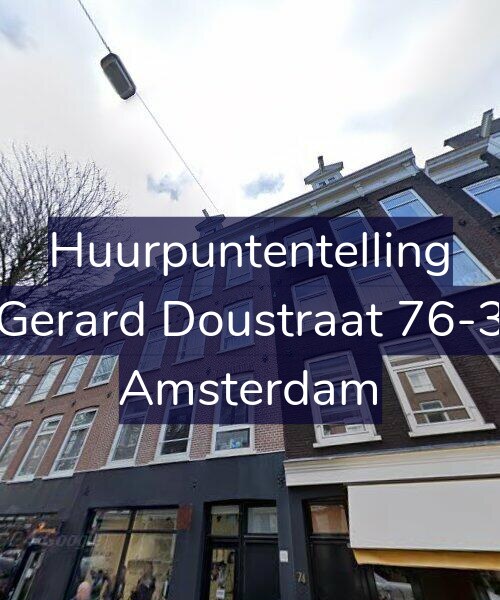 Foto gevel Huurpuntentelling voor Gerard Doustraat 76-3, Amsterdam
