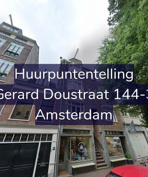 Foto gevel Huurpuntentelling voor Gerard Doustraat 144-3, Amsterdam
