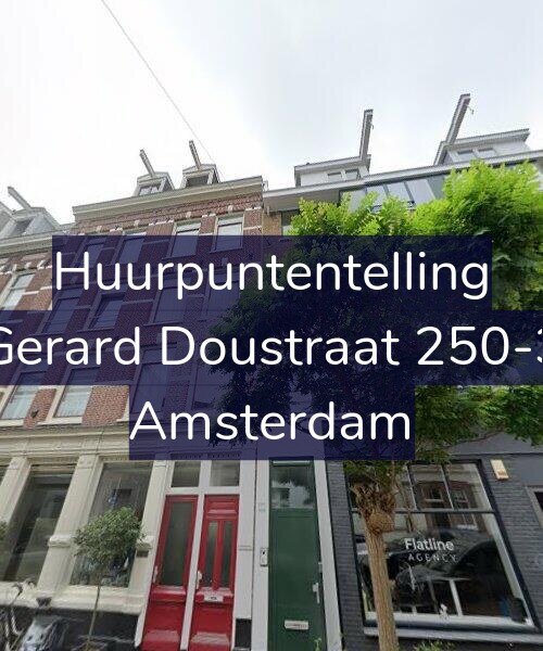 Foto gevel Huurpuntentelling voor Gerard Doustraat 250-3, Amsterdam