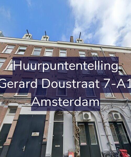Foto gevel Huurpuntentelling voor Gerard Doustraat 7-A1, Amsterdam