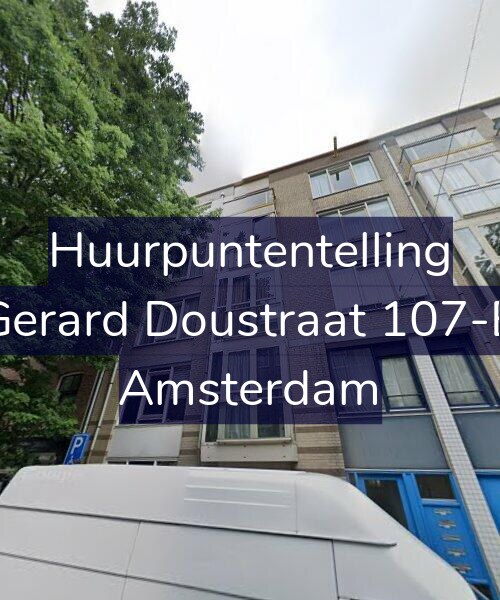 Foto gevel Huurpuntentelling voor Gerard Doustraat 107-B, Amsterdam