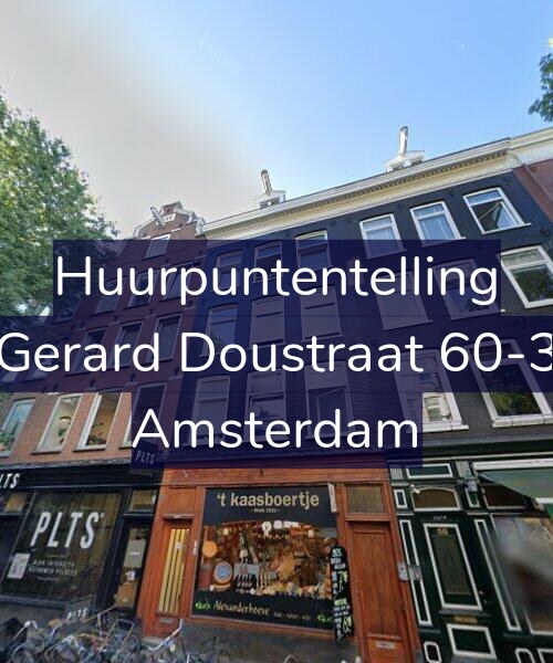 Foto gevel Huurpuntentelling voor Gerard Doustraat 60-3, Amsterdam