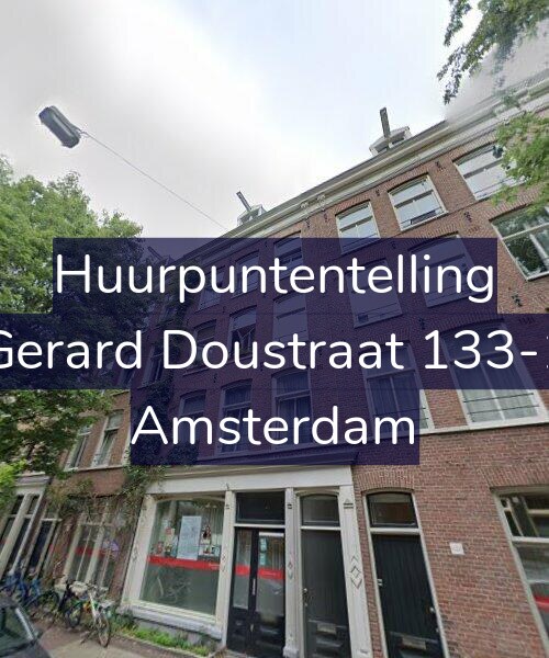 Foto gevel Huurpuntentelling voor Gerard Doustraat 133-1, Amsterdam