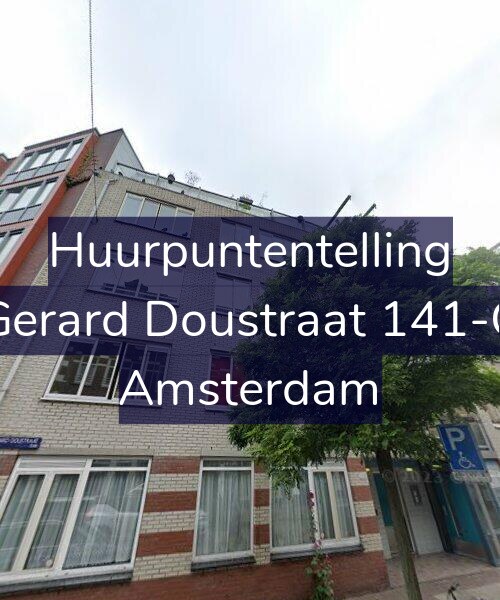 Foto gevel Huurpuntentelling voor Gerard Doustraat 141-C, Amsterdam