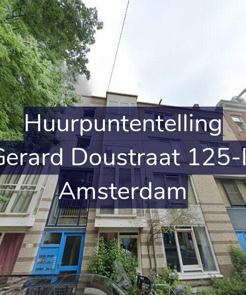 Foto gevel Huurpuntentelling voor Gerard Doustraat 125-B, Amsterdam