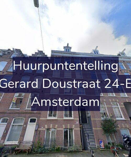 Foto gevel Huurpuntentelling voor Gerard Doustraat 24-E, Amsterdam