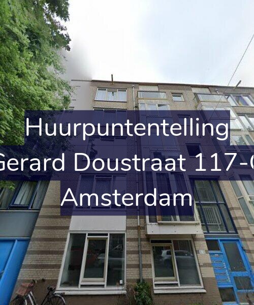 Foto gevel Huurpuntentelling voor Gerard Doustraat 117-C, Amsterdam