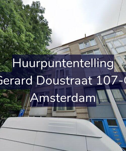 Foto gevel Huurpuntentelling voor Gerard Doustraat 107-C, Amsterdam