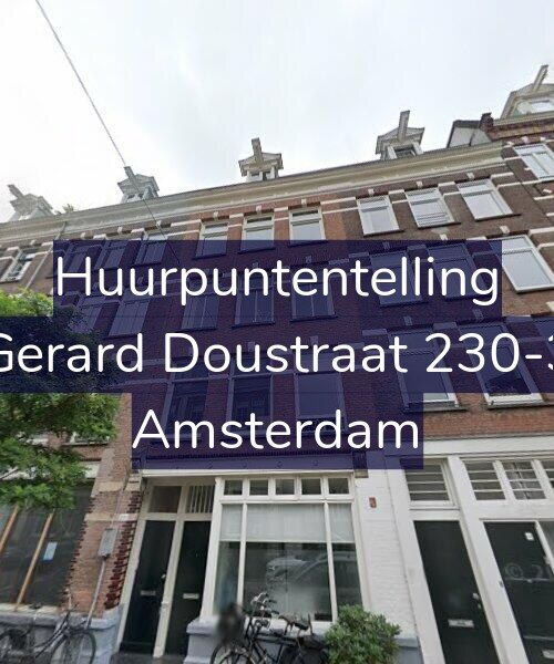 Foto gevel Huurpuntentelling voor Gerard Doustraat 230-3, Amsterdam