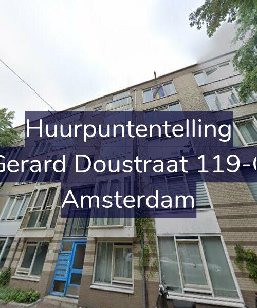 Foto gevel Huurpuntentelling voor Gerard Doustraat 119-C, Amsterdam