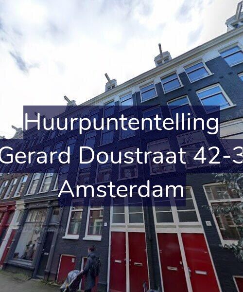 Foto gevel Huurpuntentelling voor Gerard Doustraat 42-3, Amsterdam