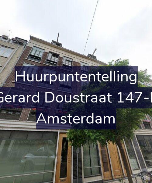 Foto gevel Huurpuntentelling voor Gerard Doustraat 147-E, Amsterdam