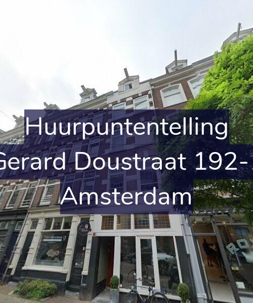Foto gevel Huurpuntentelling voor Gerard Doustraat 192-1, Amsterdam