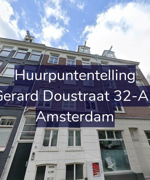 Foto gevel Huurpuntentelling voor Gerard Doustraat 32-A1, Amsterdam