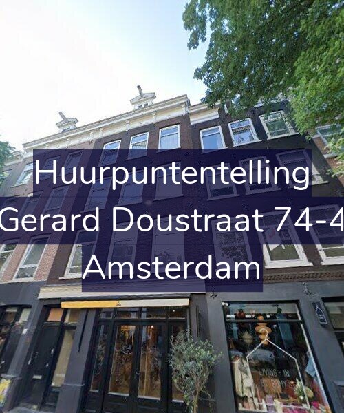 Foto gevel Huurpuntentelling voor Gerard Doustraat 74-4, Amsterdam