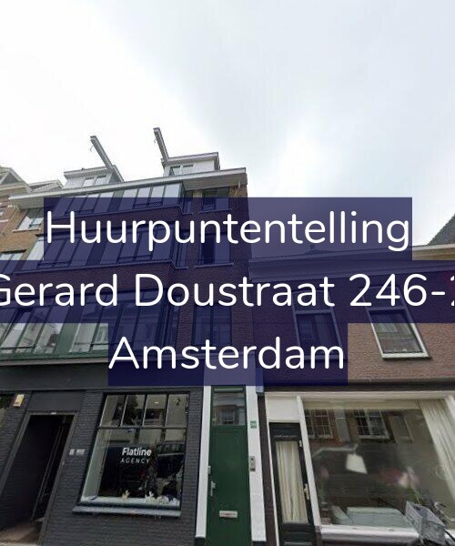 Foto gevel Huurpuntentelling voor Gerard Doustraat 246-2, Amsterdam