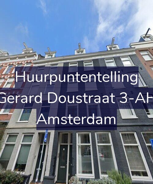 Foto gevel Huurpuntentelling voor Gerard Doustraat 3-AH, Amsterdam