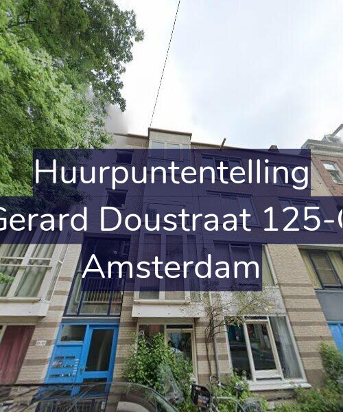 Foto gevel Huurpuntentelling voor Gerard Doustraat 125-C, Amsterdam