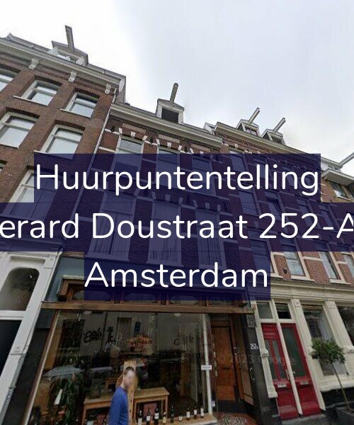 Foto gevel Huurpuntentelling voor Gerard Doustraat 252-A1, Amsterdam
