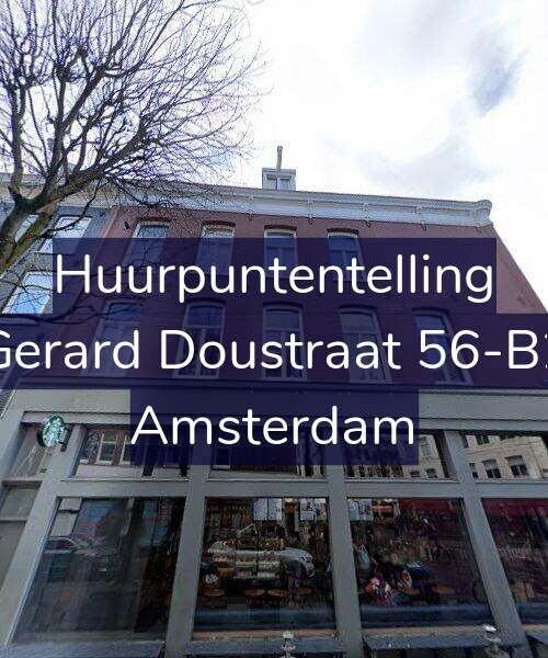 Foto gevel Huurpuntentelling voor Gerard Doustraat 56-B2, Amsterdam