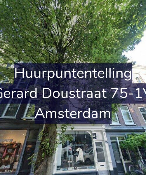 Foto gevel Huurpuntentelling voor Gerard Doustraat 75-1V, Amsterdam