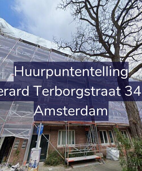 Foto gevel Huurpuntentelling voor Gerard Terborgstraat 34-2, Amsterdam